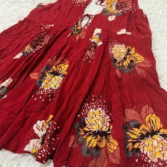 Free People Lovely Day Floral Print Tunic/Dress - Size S - Picture 7 of 11